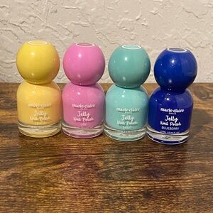 Marie Claire Jelly Nail Polish Set of 4